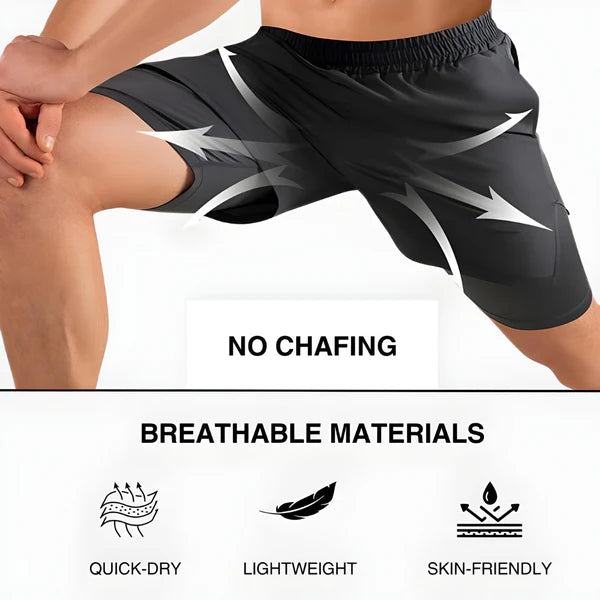 VELTARCO 2 in 1 RUNNING SHORTS