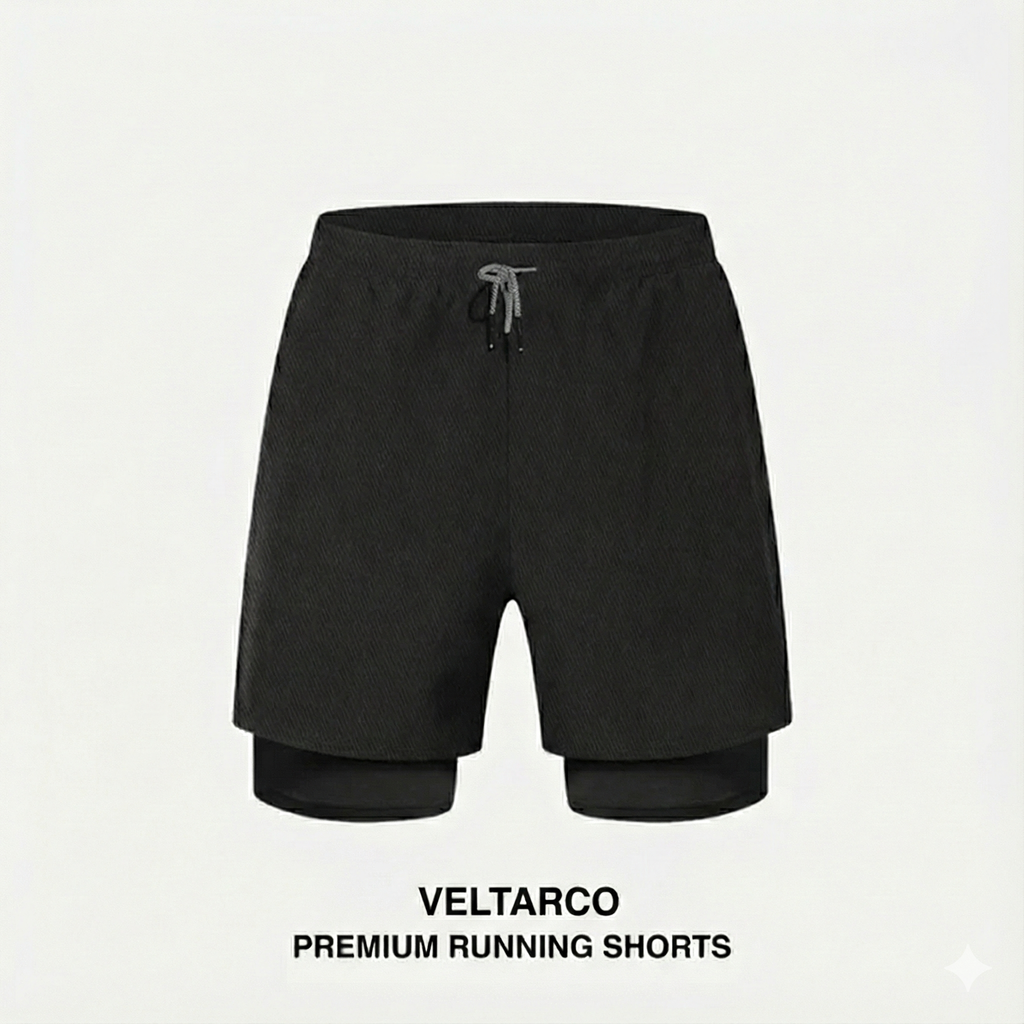 VELTARCO 2 in 1 RUNNING SHORTS
