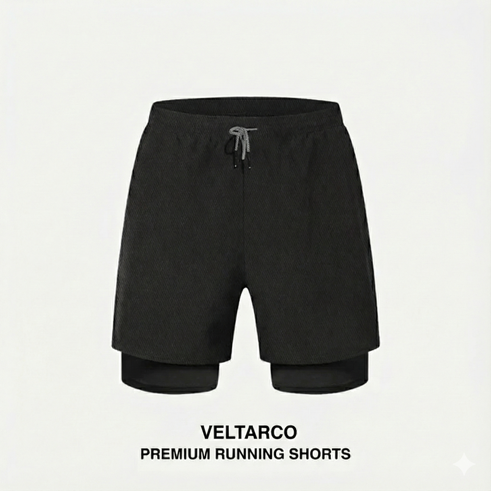 VELTARCO 2 in 1 RUNNING SHORTS